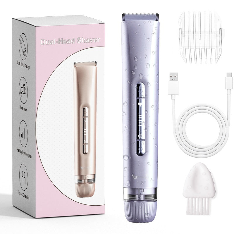 Rasoir Épilation Femme Double Tête - Zone Intime Bikini Sécurisé - BMYANY