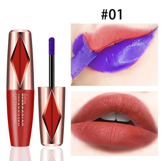 Rouge à Lèvres Mat Waterproof Longue Tenue Effet Pelable - BMYANY