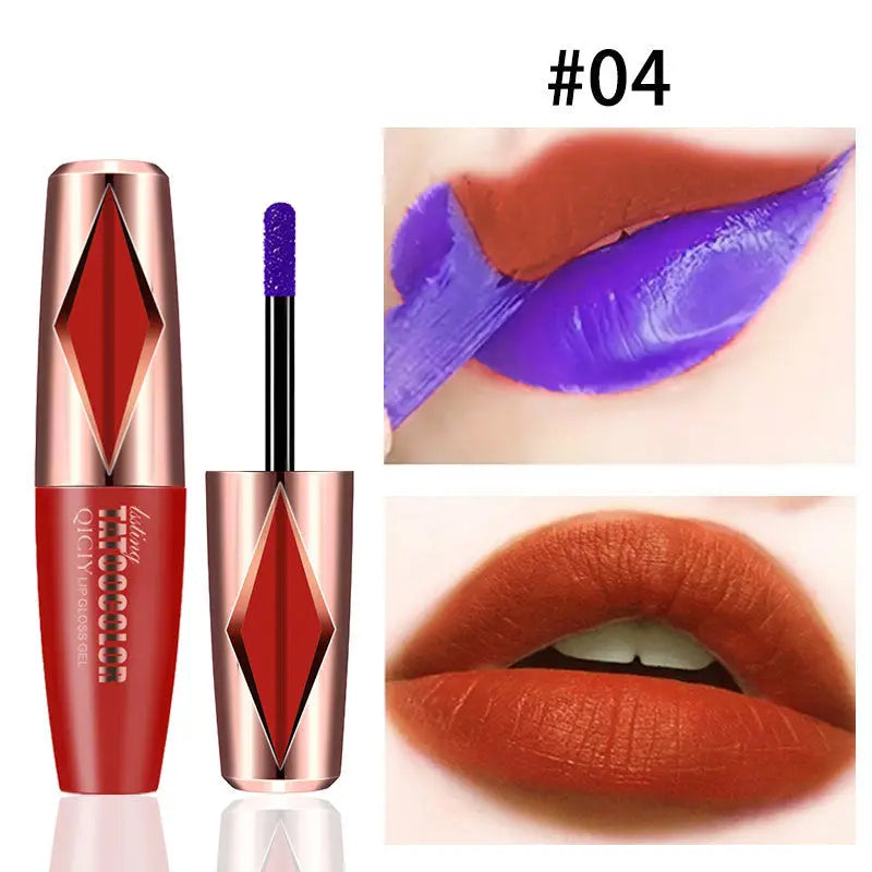 Rouge à Lèvres Mat Waterproof Longue Tenue Effet Pelable - BMYANY