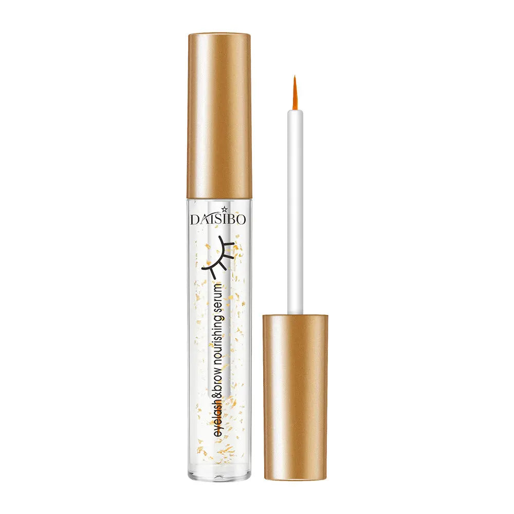 Sérum Croissance Cils Naturel - Cils Épais Noirs Dorés 5ml - BMYANY