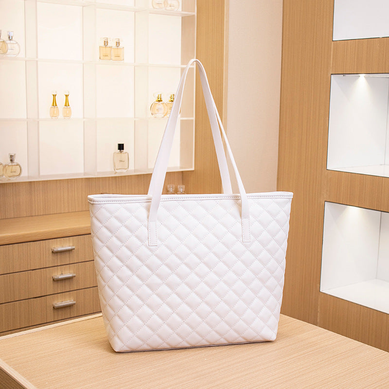 Sac à Bandoulière Femme Losange Tendance Portable - BMYANY