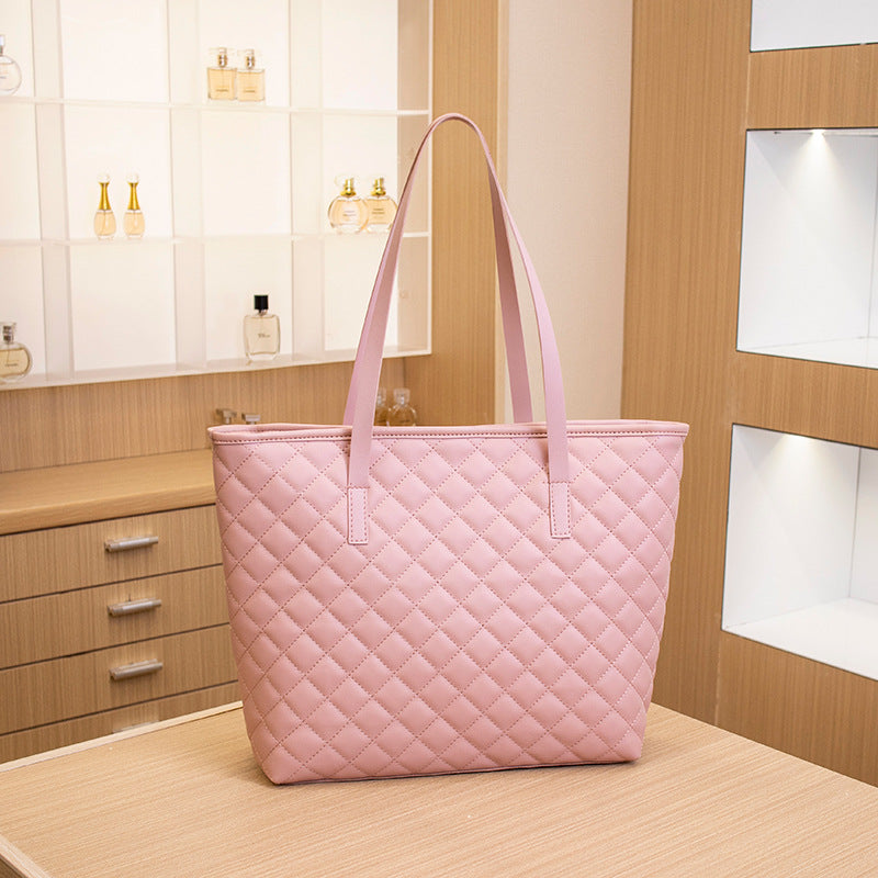 Sac à Bandoulière Femme Losange Tendance Portable - BMYANY