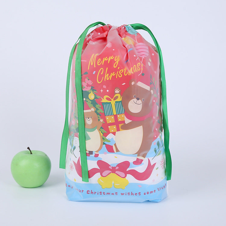 Sac Cadeau Noël avec Cordon de Serrage - BMYANY