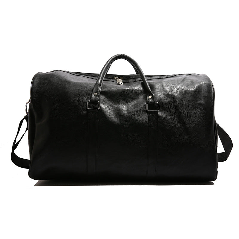 Sac de Voyage PU Texture Simple Couleur Unie Bandoulière - BMYANY