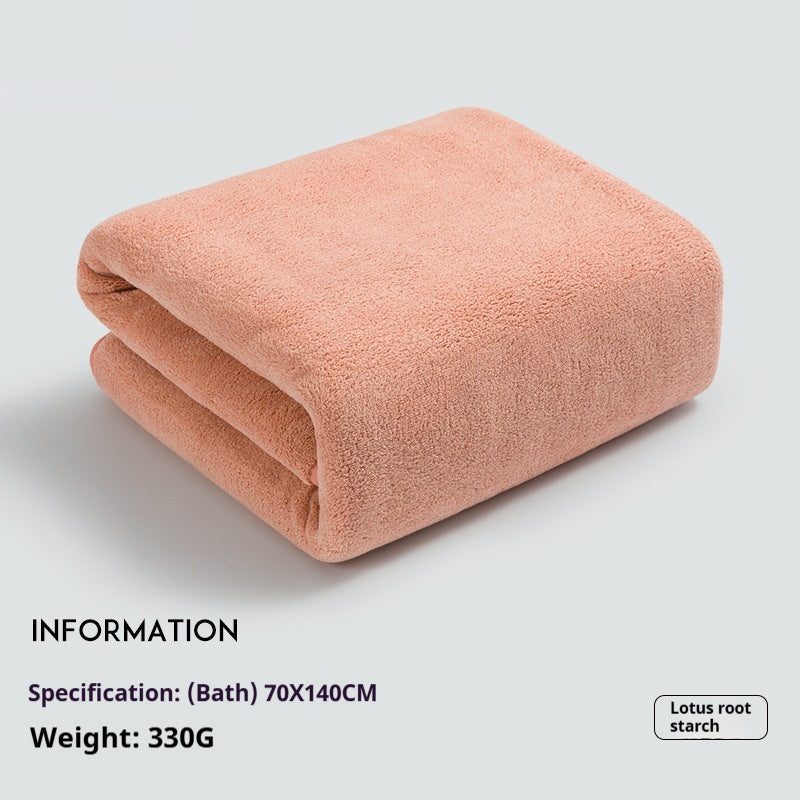 Serviette de Bain Ultra Douce Sans Gaze Sans Peluches Description: - BMYANY