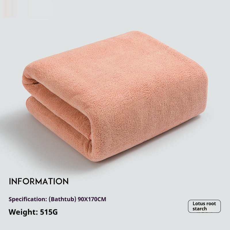 Serviette de Bain Ultra Douce Sans Gaze Sans Peluches Description: - BMYANY