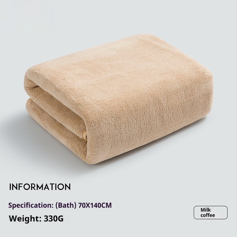 Serviette de Bain Ultra Douce Sans Gaze Sans Peluches Description: - BMYANY