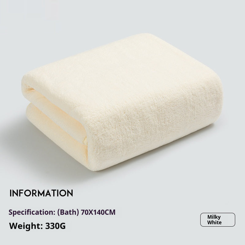 Serviette de Bain Ultra Douce Sans Gaze Sans Peluches Description: - BMYANY