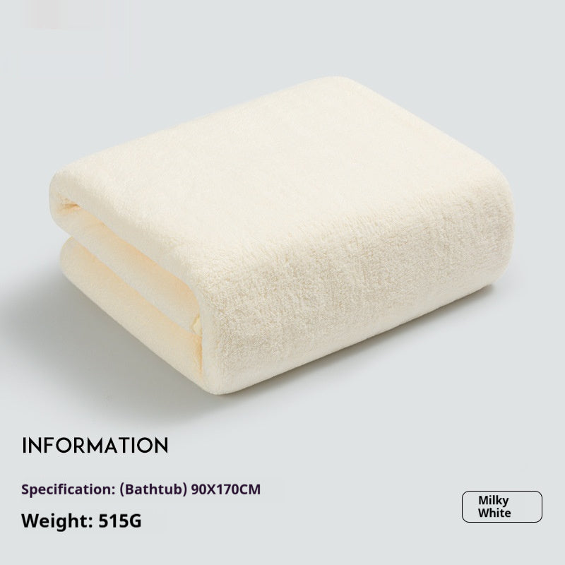 Serviette de Bain Ultra Douce Sans Gaze Sans Peluches Description: - BMYANY