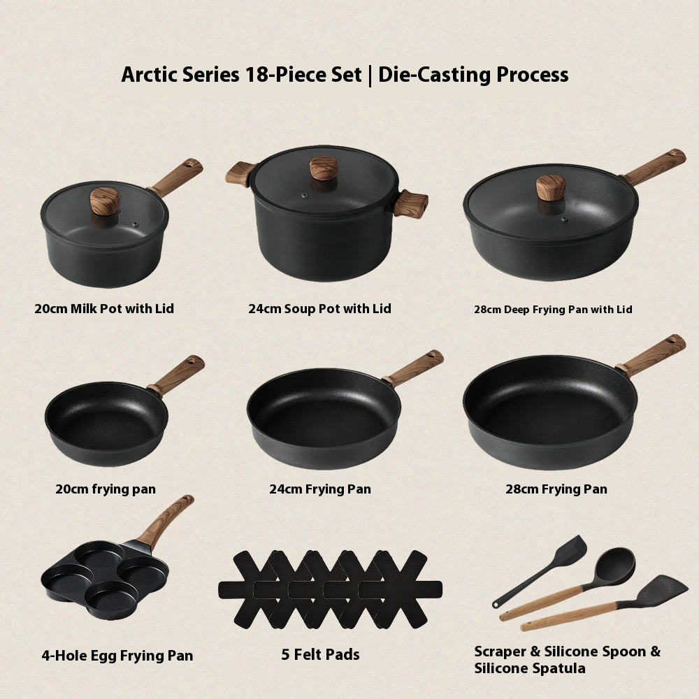 Set de Poêles Antiadhésives Induction - BMYANY