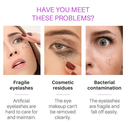 Shampoing pour cils, dégraissant doux pour les yeux - BMYANY