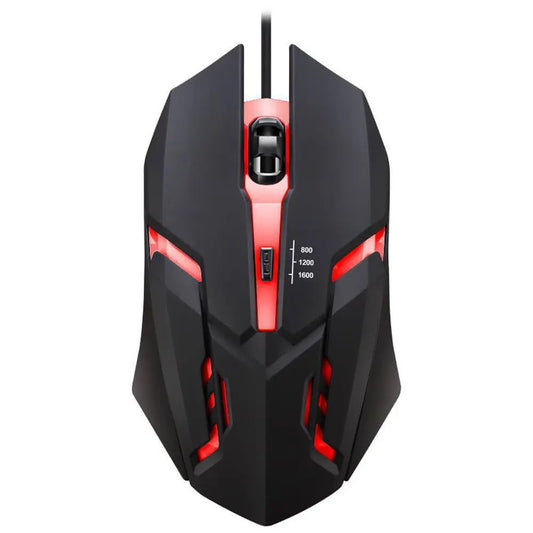 Souris Filaire Gaming E-sport USB Lumineuse avec Éclairage RGB  Colorée - BMYANY