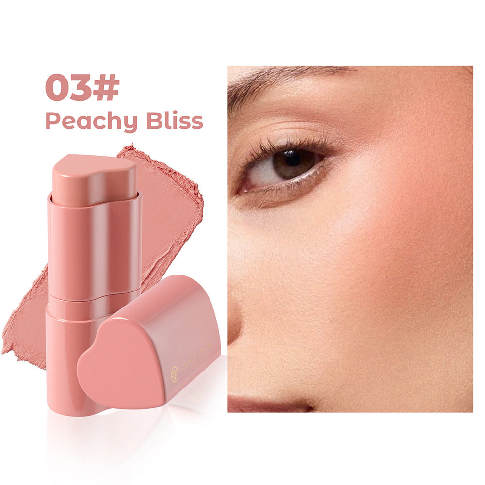 Stick Blush et Contour Cœur 6 Couleurs - Modification Faciale - BMYANY