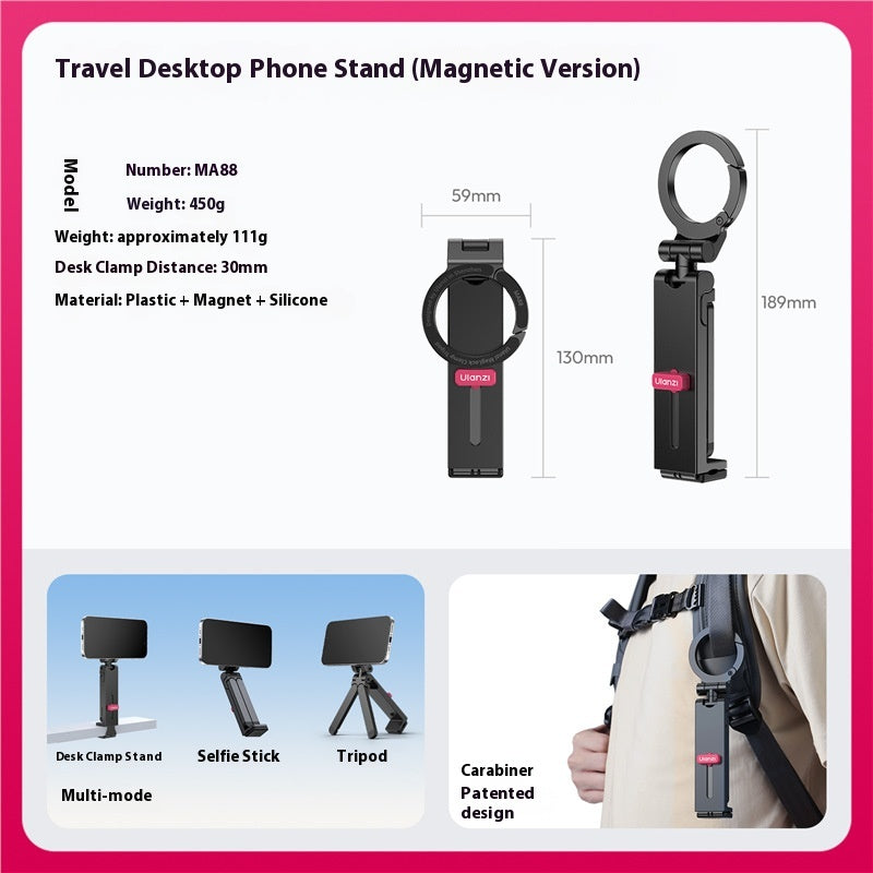 Support Téléphone Magnétique de Bureau Portable MA88 - BMYANY