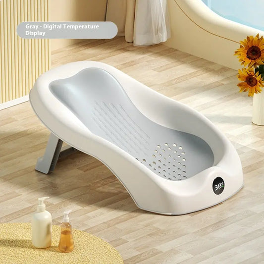 Support de Bain Portable pour Bébé Lavable Position Allongée - BMYANY