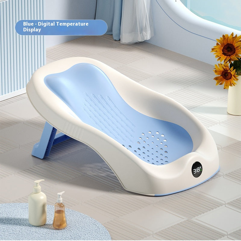 Support de Bain Portable pour Bébé Lavable Position Allongée - BMYANY
