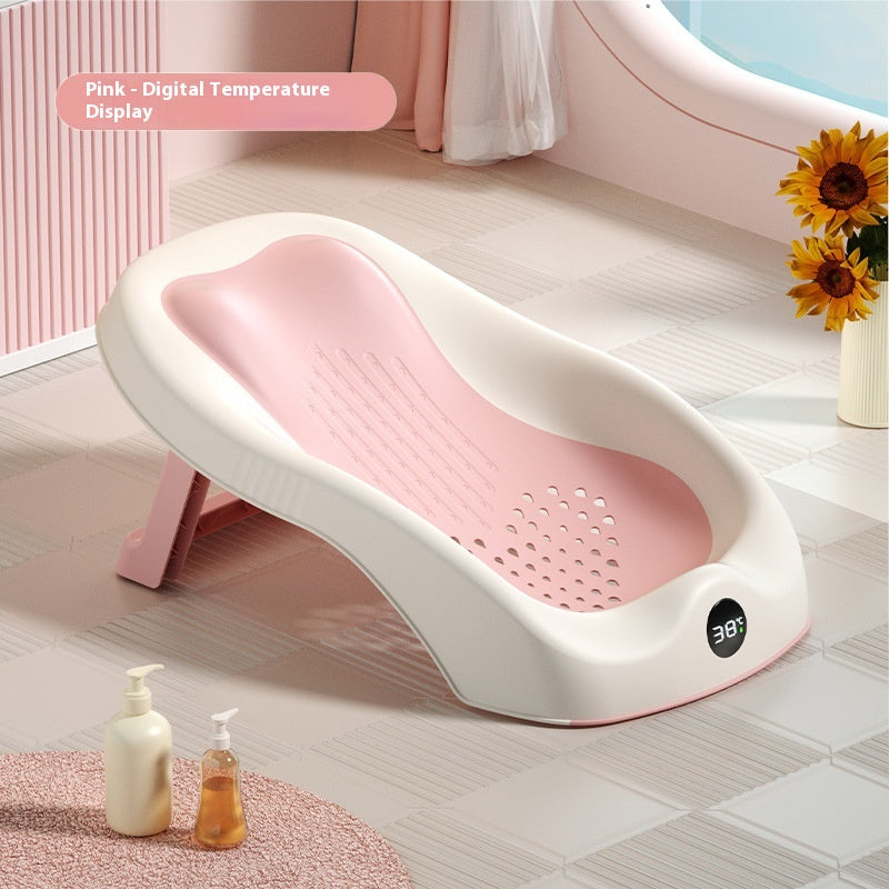 Support de Bain Portable pour Bébé Lavable Position Allongée - BMYANY