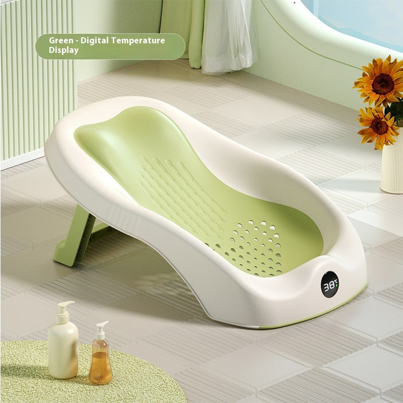 Support de Bain Portable pour Bébé Lavable Position Allongée - BMYANY