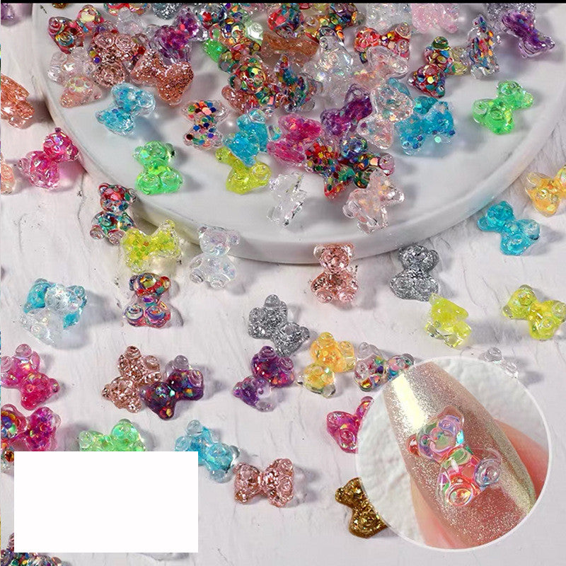 Symphony Candy Bear - Bijoux Ongles Décoration Strass - BMYANY