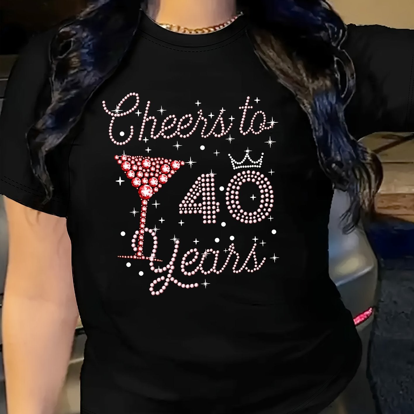 T-Shirt Femme 40e Anniversaire - Col Rond - BMYANY