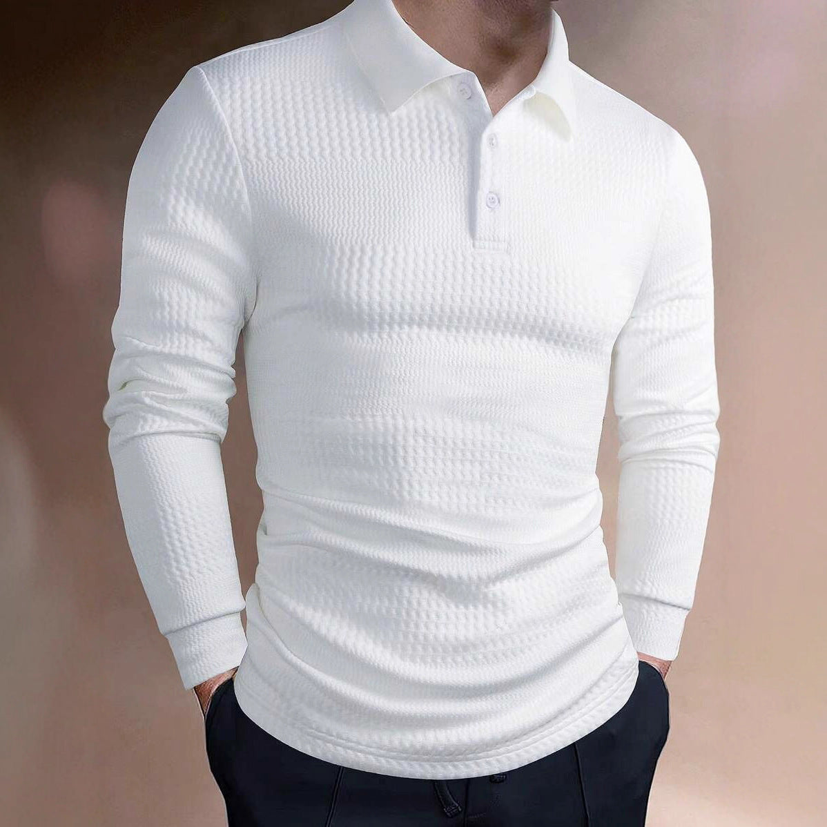 T-shirt Sport Fitness Casual Manches Longues Homme Automne - BMYANY