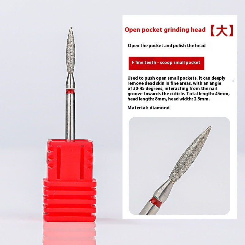 Têtes de Ponçage Diamant Manucure Professionnelle - Set Complet - BMYANY