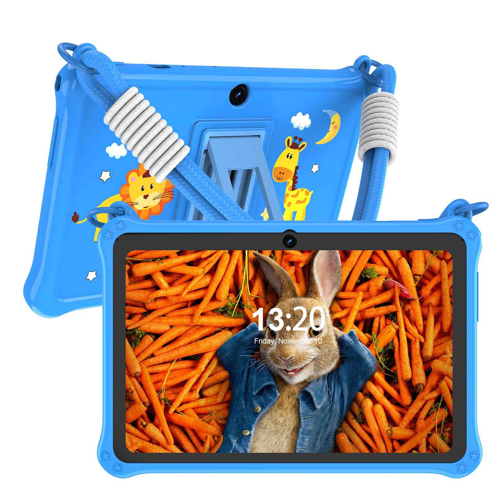 Tablette Éducative 7 Pouces pour Enfants + Étui Protecteur Silicone - BMYANY