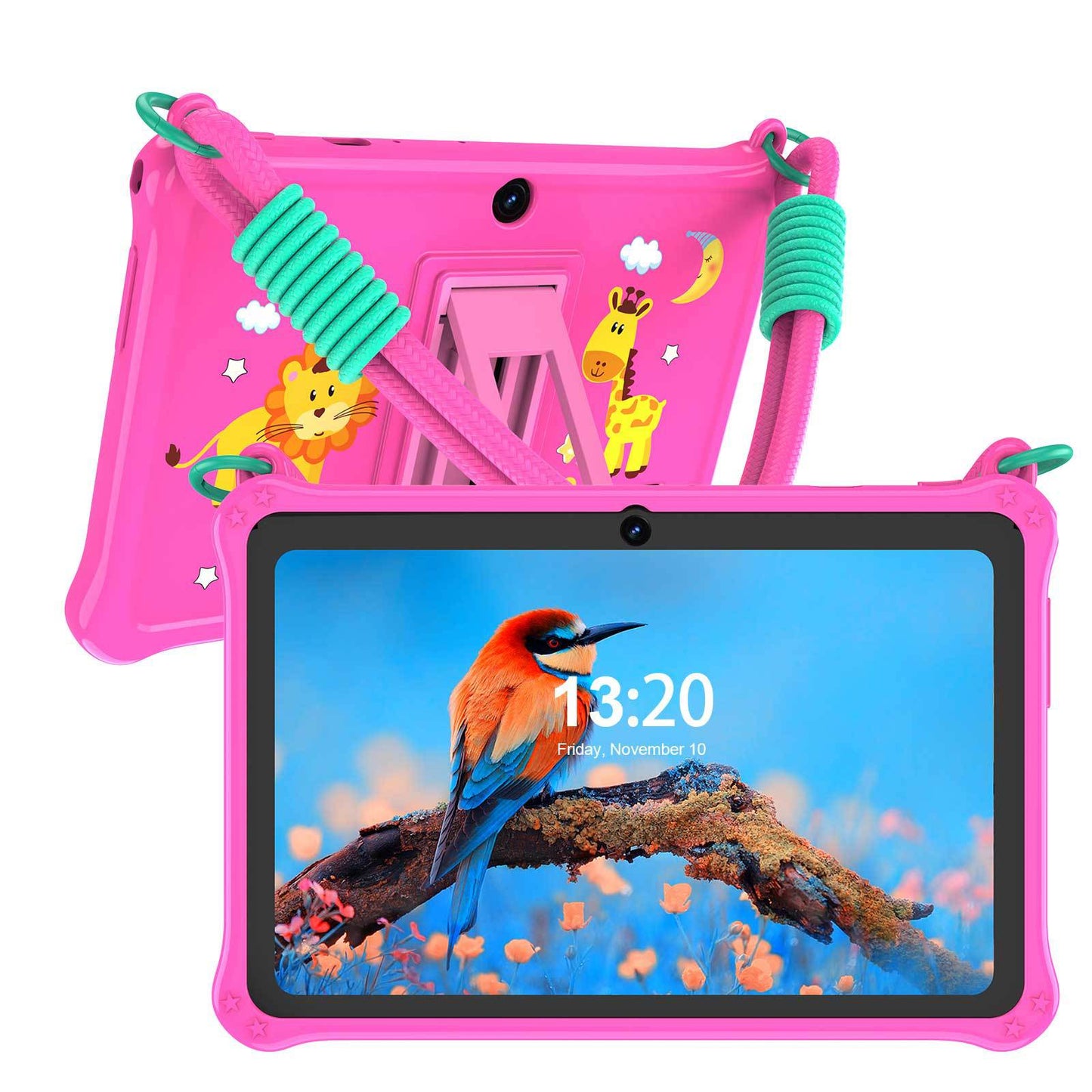 Tablette Éducative 7 Pouces pour Enfants + Étui Protecteur Silicone - BMYANY