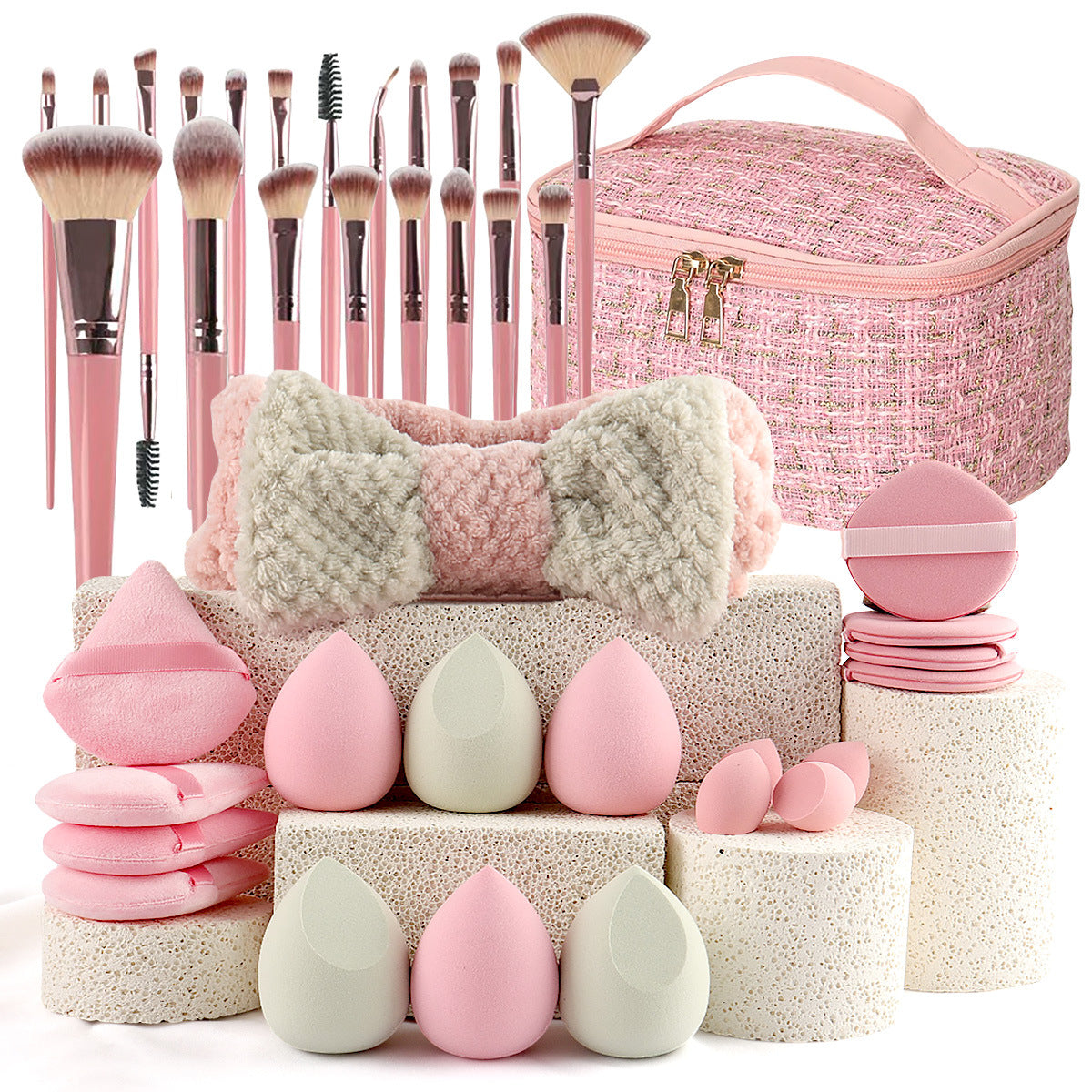 Trousse Cosmétique Voyage 40 Pièces Outils Beauté Ceinture - BMYANY