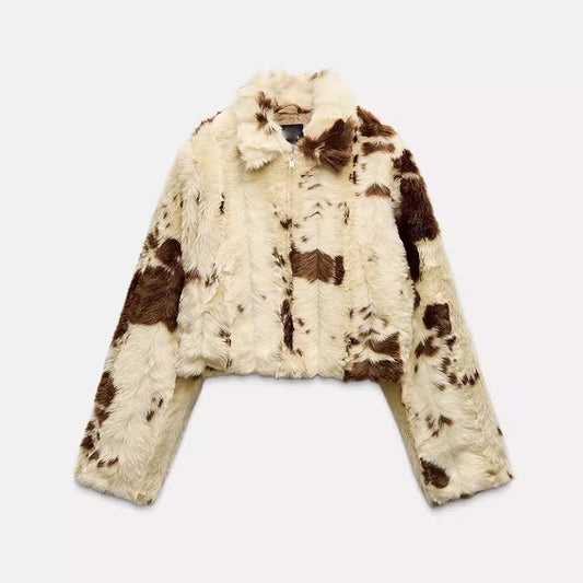Veste Décontractée à Revers Style Européen Automne Hiver - BMYANY