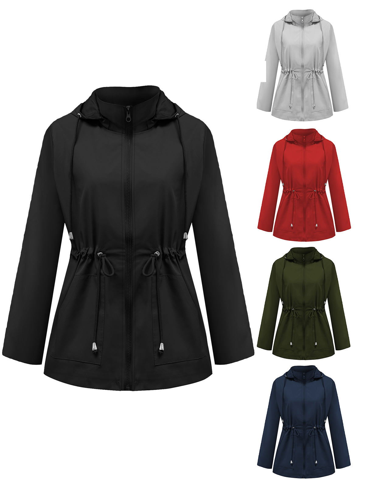 Veste Femme Casual Polyvalente pour Extérieur - BMYANY