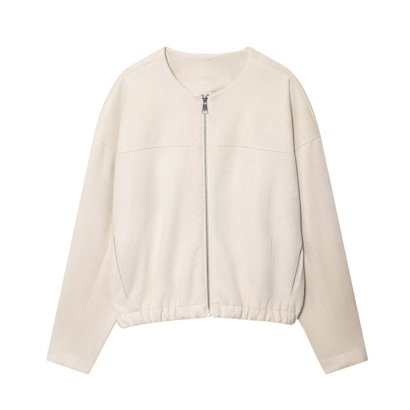 Veste Femme Velours Simple Élégante - BMYANY