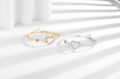 Infinite Symbol Hollow Love Bracelet Female