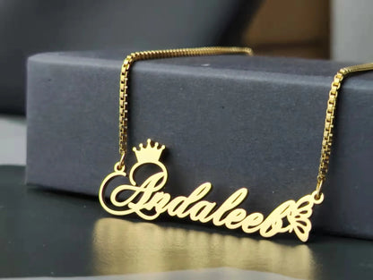 Collier personnalisé avec nom pour femmes et hommes