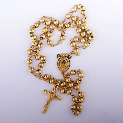 Collier San Benito Acier Inoxydable | Croix St Benito Femme