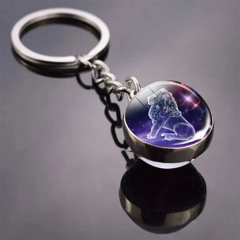 Constellation-zodiac-porte-clé-cadeau-lumineux