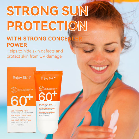 Crème solaire protection haute puissance blanc brillant - BMYANY