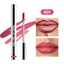Slippery Lip Liner Pencil Waterproof, Long-Lasting, Smudge-Proof Moisturizing Plump Lips Lipstick, Lip Gloss, Lip Lacquer - BMYANY