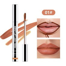 Slippery Lip Liner Pencil Waterproof, Long-Lasting, Smudge-Proof Moisturizing Plump Lips Lipstick, Lip Gloss, Lip Lacquer - BMYANY