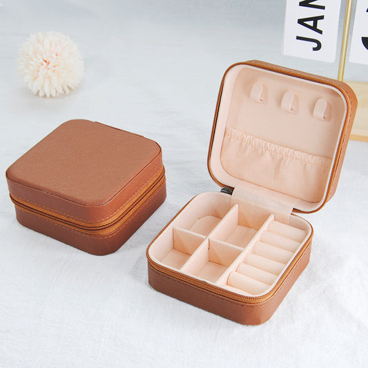 Boîte à Bijoux Portable Minimaliste - Rangement Boucles Colliers Bagues - BMYANY