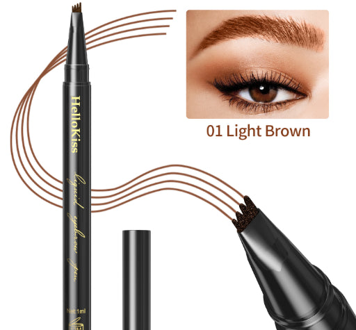 Crayon à Sourcils 4 Pointes Ultra Fin Waterproof Longue Tenue - BMYANY