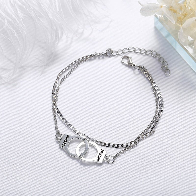Bracelet de cheville style bohème pour femme