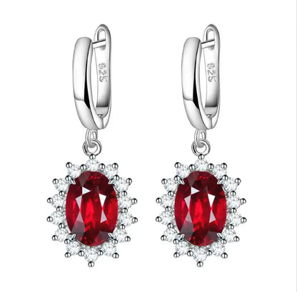 Parure boucles d'oreilles, bague, collier