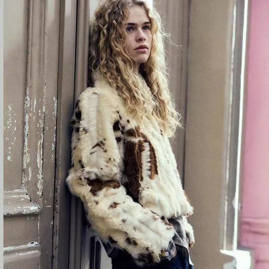 European And American Style Fall And Winter Lapels Casual Top