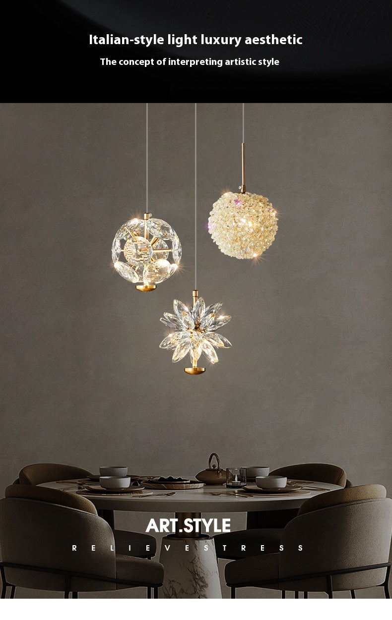 Wall Lamp Living Room Balcony Aisle Crystal Lamp