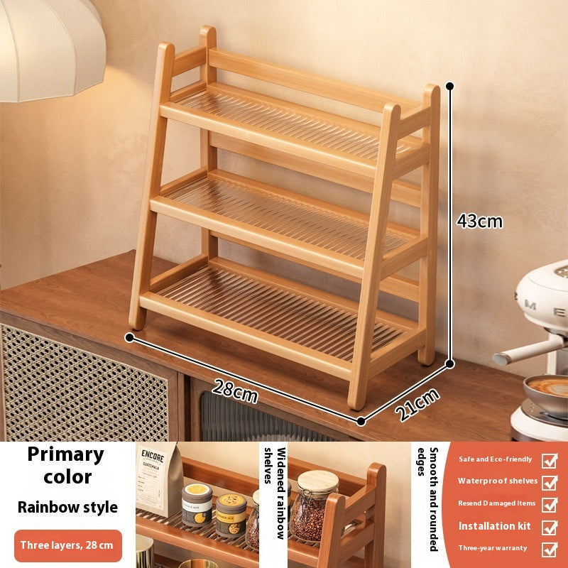 Étagère Rangement Service à Thé Tasses Bureau Table - BMYANY